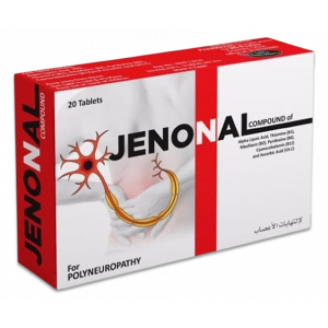 JENONAL COMPOUND ( ALPHA-LIPOIC ACID + THIAMINE VIT. B1 + RIBOFLAVIN VIT. B2 + PYRODOXINE VIT. B6 + CYANOCOBALAMINE VIT. B12 + VITAMIN C ) DIETARY SUPPLEMENT — 20 PIECES